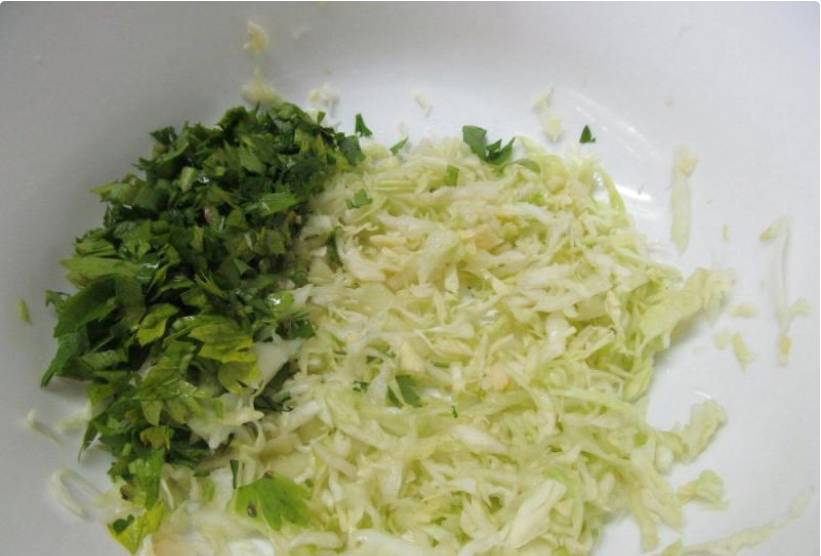 Капустные котлеты с мясом