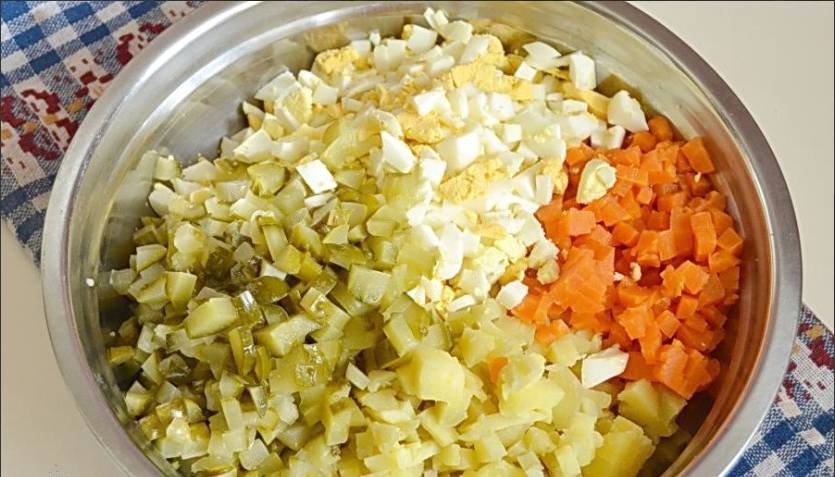Мясной салат с курицей Мясной салат с курицей