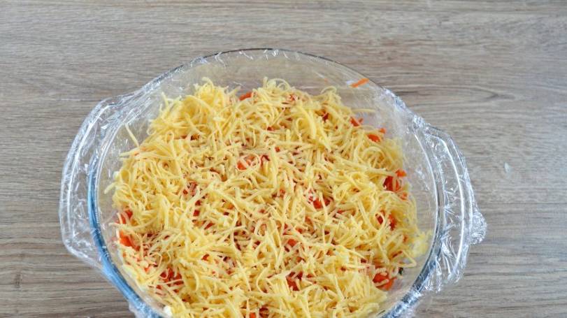 Салат «Лесная поляна» с грибами