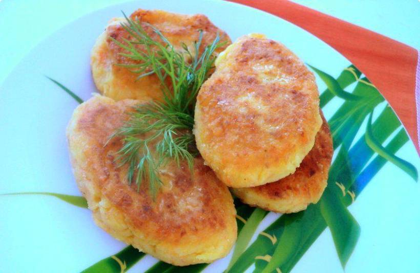 Капустные котлеты без муки