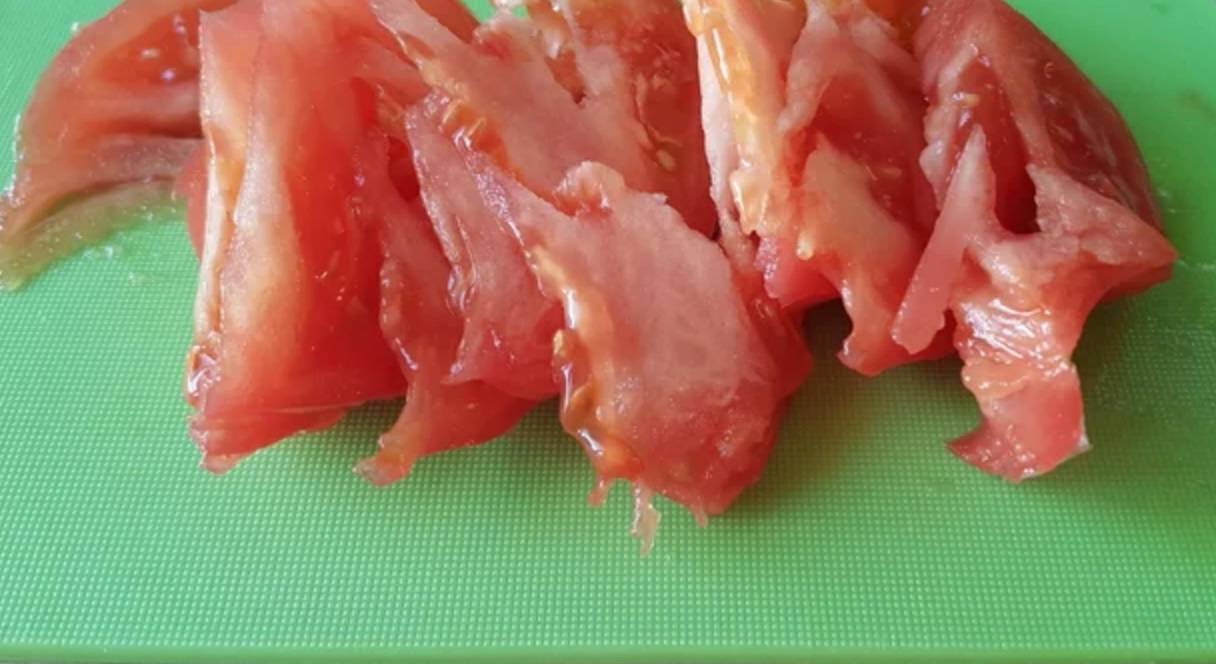 Овощной салат с листьями салата