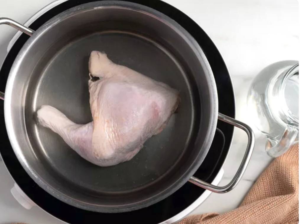 Куриный суп с пшеном и картофелем