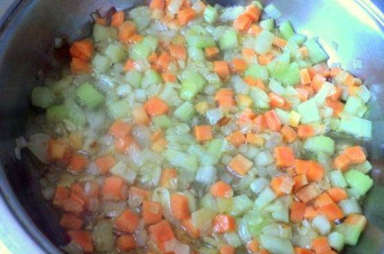 Рыбный суп с рисом и картофелем