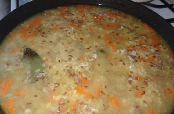 Суп с фаршем и рисом
