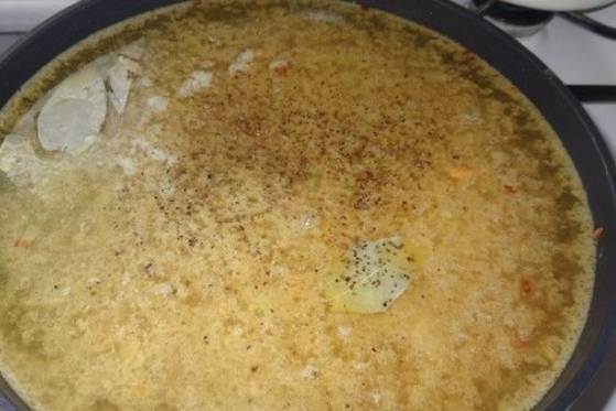 Суп с фаршем и рисом