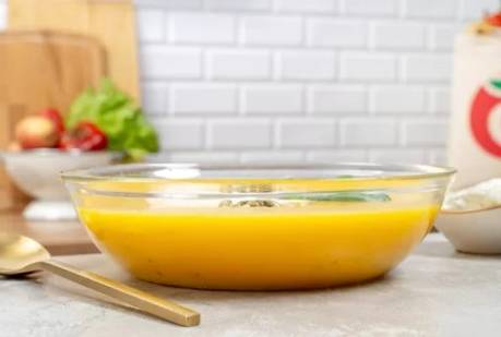 Суп из тыквы с курицей и картофелем