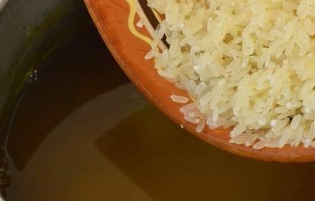 Суп с рисом и картофелем без мяса