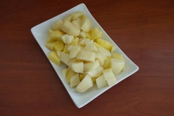 Суп с макаронами, картошкой и мясом