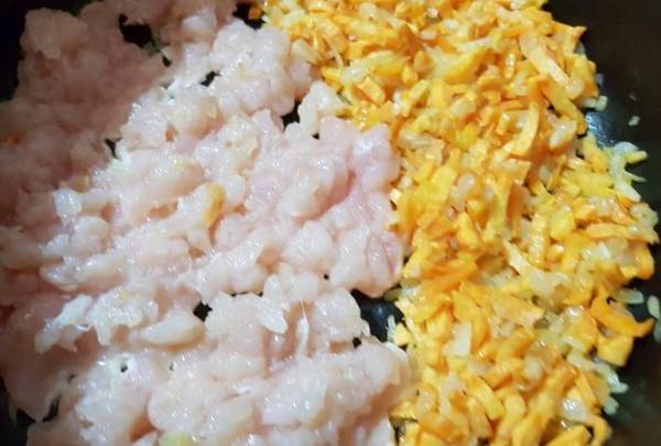 Суп с фаршем и сливками