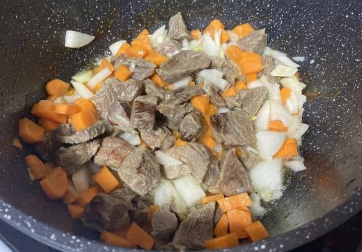 Суп с говядиной и перловкой