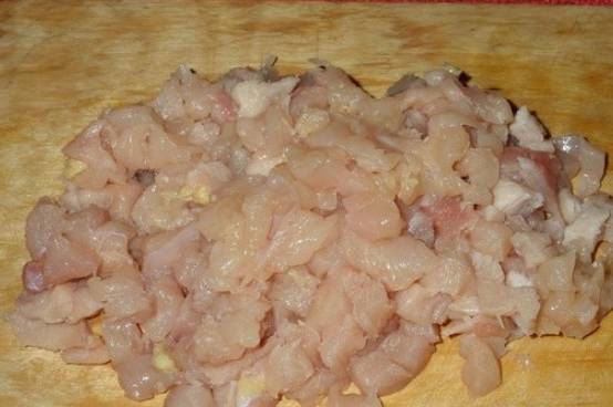 Суп-пюре из тыквы с курицей и картошкой