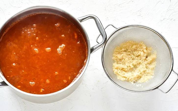 Суп с говядиной и рисом