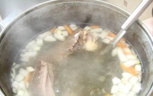 Суп с говядиной и грибами