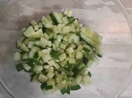 ПП салат с тунцом, кукурузой и яйцом