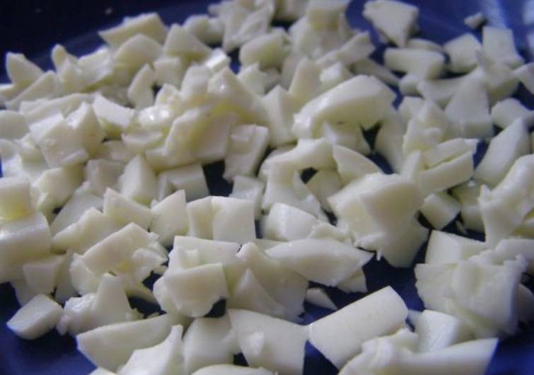 Салат с морепродуктами и икрой