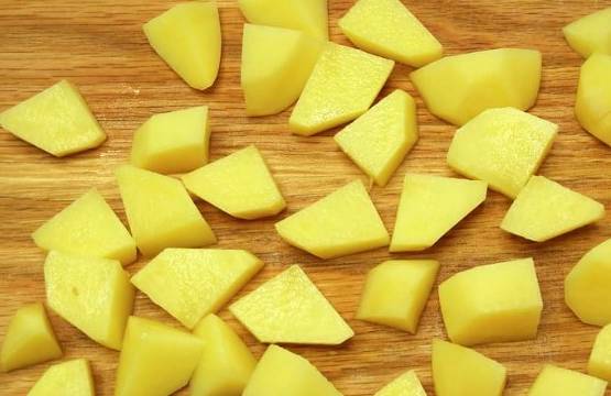 Суп-пюре из шампиньонов с картофелем и молоком