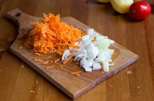 Суп с перловкой и грибами