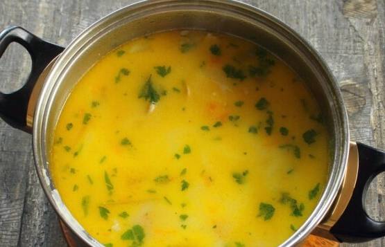 Тыквенный суп с курицей и картошкой