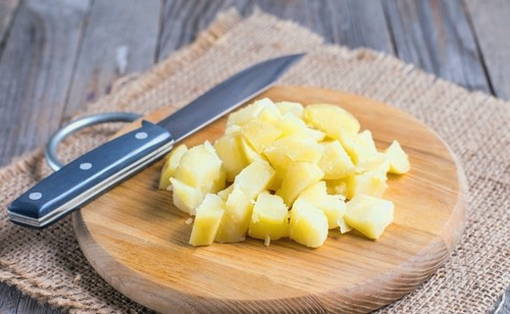 ПП салат с печенью трески