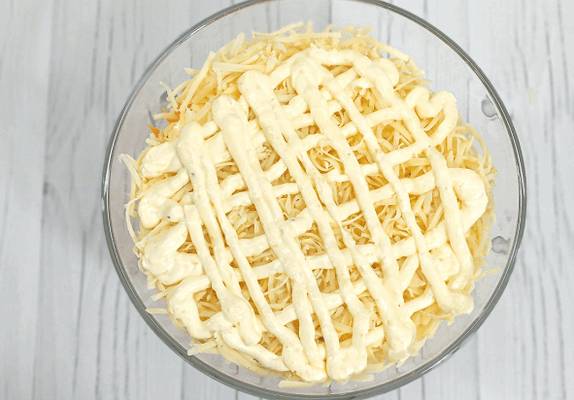 Салат «Генерал» с копченой курицей