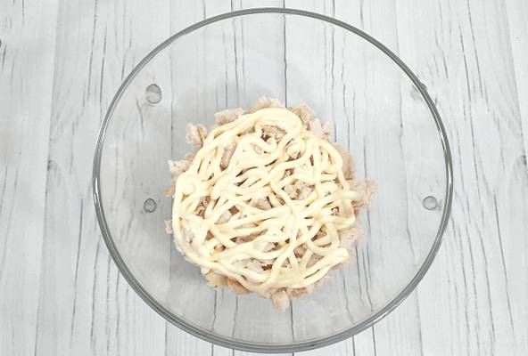 Салат «Генерал» с копченой курицей