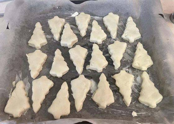Печенье из миндального жмыха
