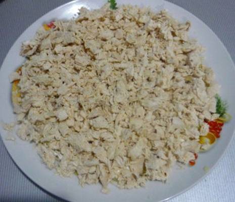 Салат «Генеральский» с курицей - классический рецепт