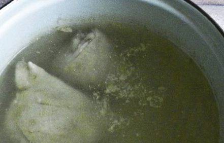 Куриный суп с перловкой и картошкой