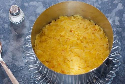 Салат «Генеральский» с копченой курицей