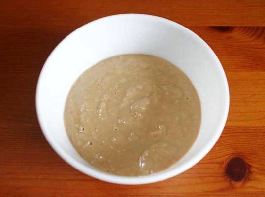 Овощной салат с кунжутным маслом