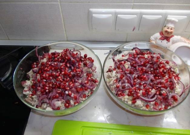 Салат «Баку» с говядиной