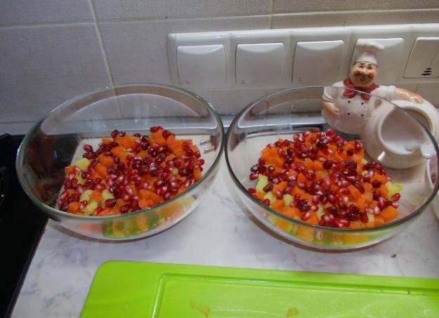 Салат «Баку» с говядиной