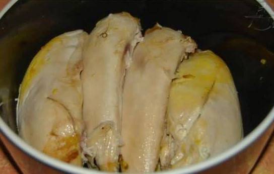 Суп-пюре из тыквы с курицей, картошкой и морковью