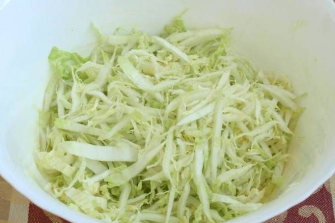 Салат «Анастасия» с пекинской капустой
