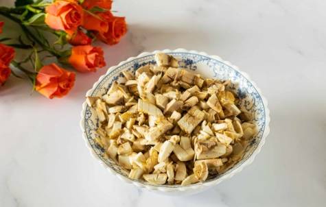 Салат «Аленка» с крабовыми палочками и шампиньонами