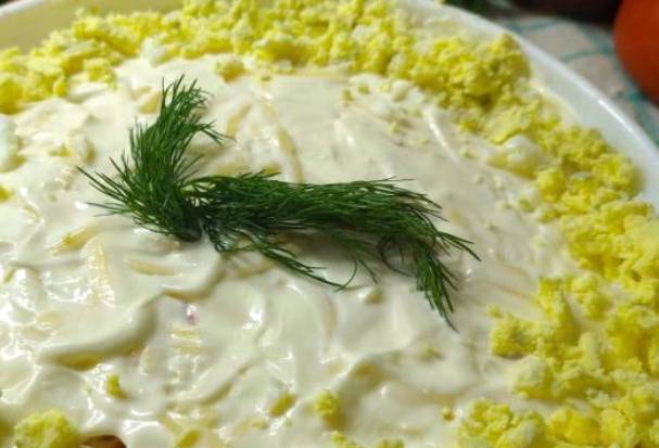 Салат «Афина» с креветками