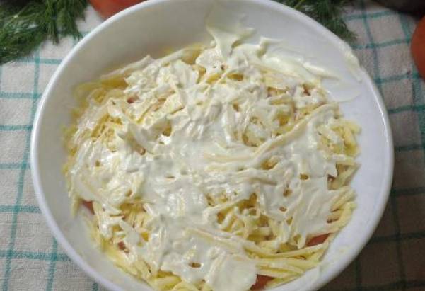 Салат «Афина» с креветками