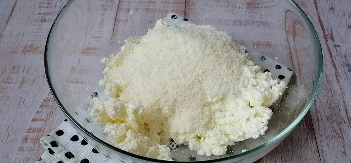 Творожное печенье без масла