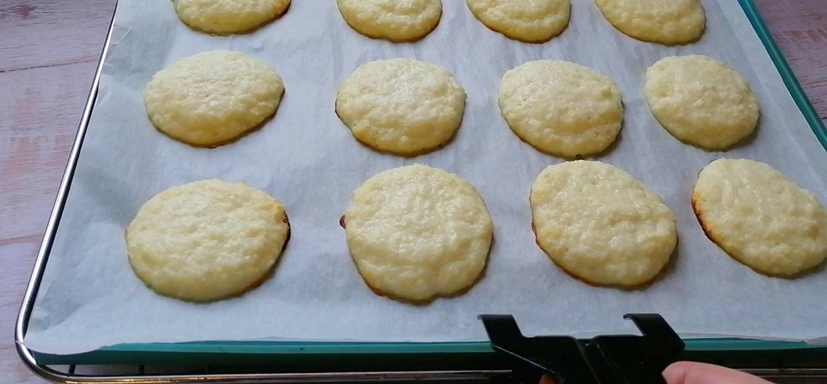 Творожное печенье без масла