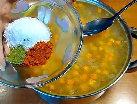 Суп с консервированной красной фасолью и мясом