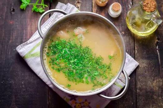 Суп с красной фасолью и мясом