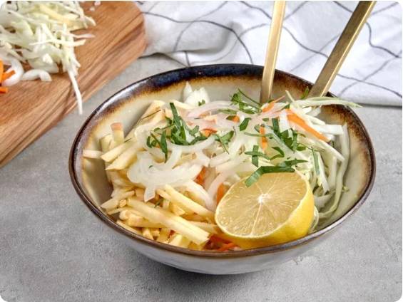 ПП салат с капустой и морковью