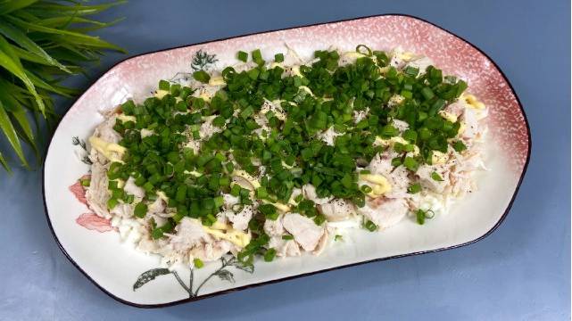 Салат «Озорной цыпленок» с апельсином