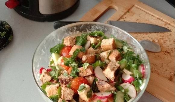 Овощной салат без мяса