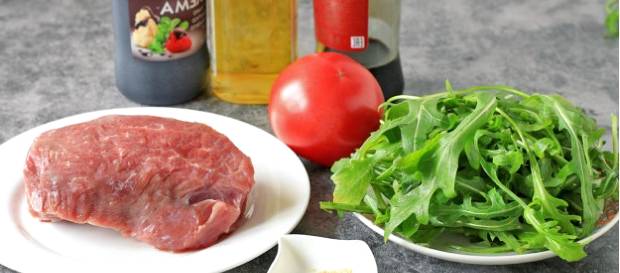 Овощной салат с мясом без майонеза