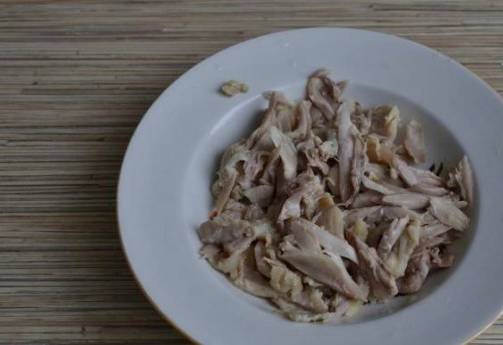 Суп-пюре с плавленым сыром и курицей