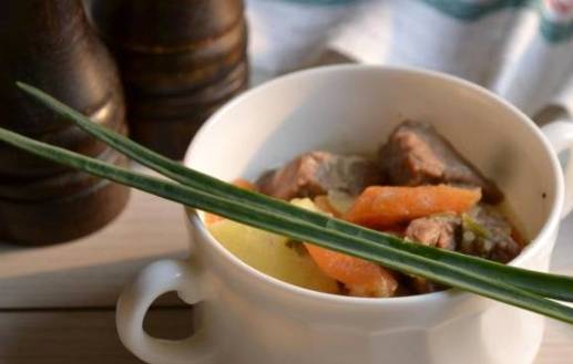 Суп из говядины с картошкой и морковкой