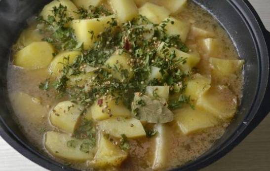 Суп из говядины с картошкой и морковкой