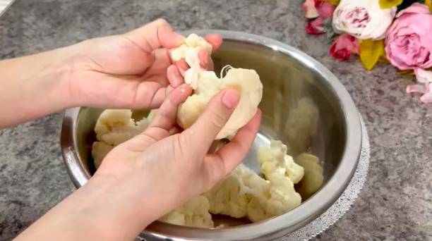 Овощной салат с курицей