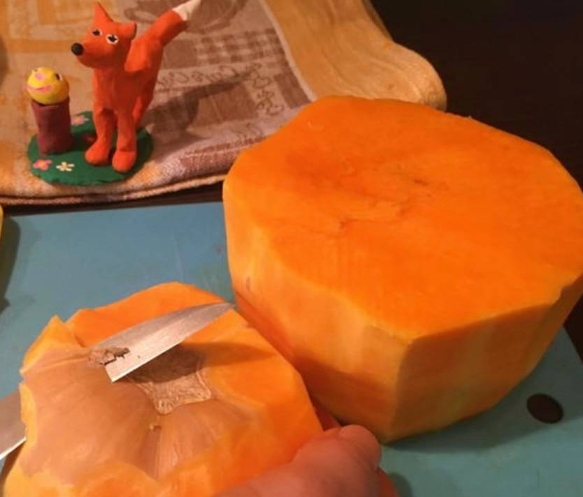 Рисовая каша с тыквой на воде